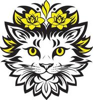 Unique Design Cat vector