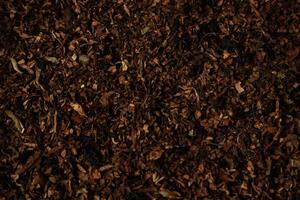 fine tobacco that has been mixed with various spices photo