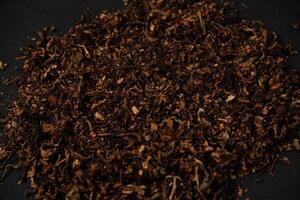 fine tobacco that has been mixed with various spices photo