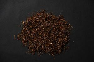 fine tobacco that has been mixed with various spices photo