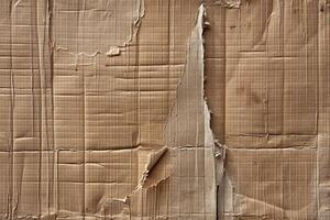 surface of cardboard photo