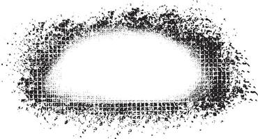 Different shapes of Grunge effect. vector