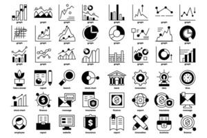 A collection of icons and symbols, including a dollar sign, a clock, and a book vector