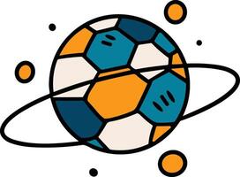A black and white drawing of a soccer ball with a black and white background vector