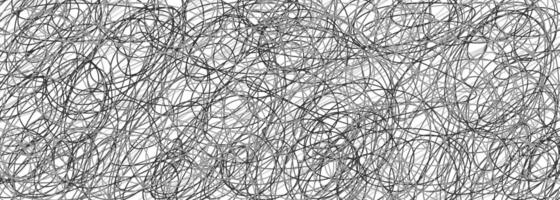 Colored tangled pattern. Abstract chaotic texture. Background with lines and waves. Art creation vector