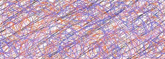Colored tangled pattern. Abstract chaotic texture. Background with lines and waves. Art creation vector