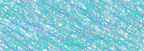 Colored tangled pattern. Abstract chaotic texture. Background with lines and waves. Art creation vector