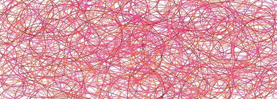 Colored tangled pattern. Abstract chaotic texture. Background with lines and waves. Art creation vector