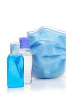 Personal protective equipment against contagion and infection photo
