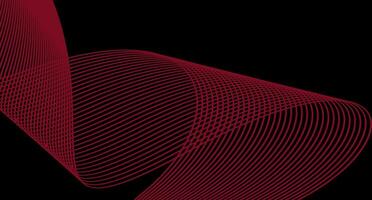 RED LINE ABSTRACT BACKGROUND ART vector