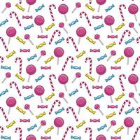 candy seamless pattern. Seamless pattern with candy. Cute candy pattern background. Jelly beans Seamless Pattern background. lollipop pattern. vector