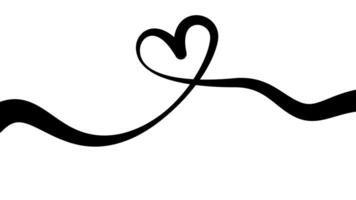 love heart lineart background. heart doodle line art drawing. love doodle. lineart drawing heart background. line art love sign. simple heart line art drawing. Hearts Continuous One Line Drawing. vector