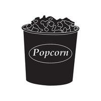 popcorn icon design vector