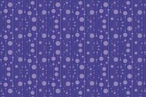 Illustration, Abstract pattern of light violet circle with yellow and red line color on violet background. vector