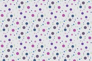 Illustration, Abstract pattern multi color circle on light grey color background. vector