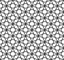 Seamless texture in the form of a black lattice pattern on a white background vector