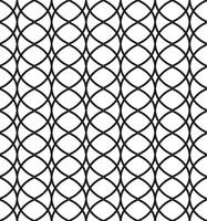 Seamless abstract texture in the form of a black lattice pattern on a white background vector