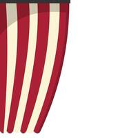 Circus Carnival Curtain Illustration vector