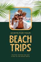 summer pinterest graphic design ideas template
