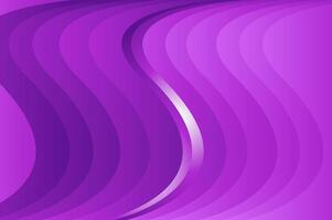 Purple dynamic curved background vector