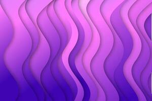 Light purple wave background vector