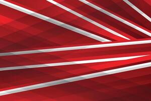 Red gradient geometric background vector