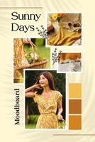 Moodboard Summer Vibes template
