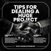 Business Tips Linkedin Post Template 