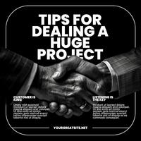 Business Tips Linkedin Post Template 