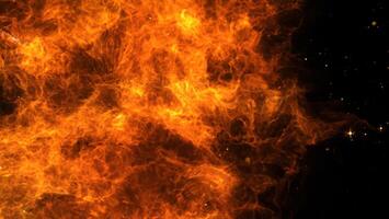 Abstract Texture of Flames and Fire - Dynamic Background photo