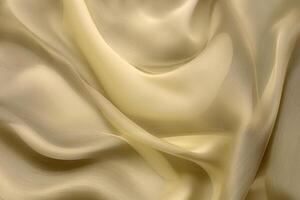 Beige Fabric Texture, Background Pattern in Neutral Tones photo