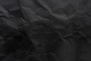 Crumpled Paper Texture Macro Close-Up for Background photo