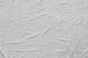 White Poster Texture, Minimalist Abstract Background photo