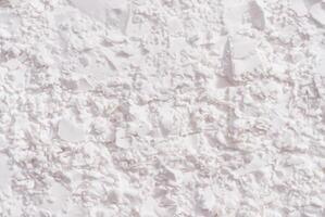 High-Resolution Close-Up of Cornstarch Powder Texture, Top View photo