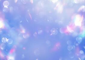 Abstract Prism Light Overlay, Glossy Background Texture with Flare Effect photo