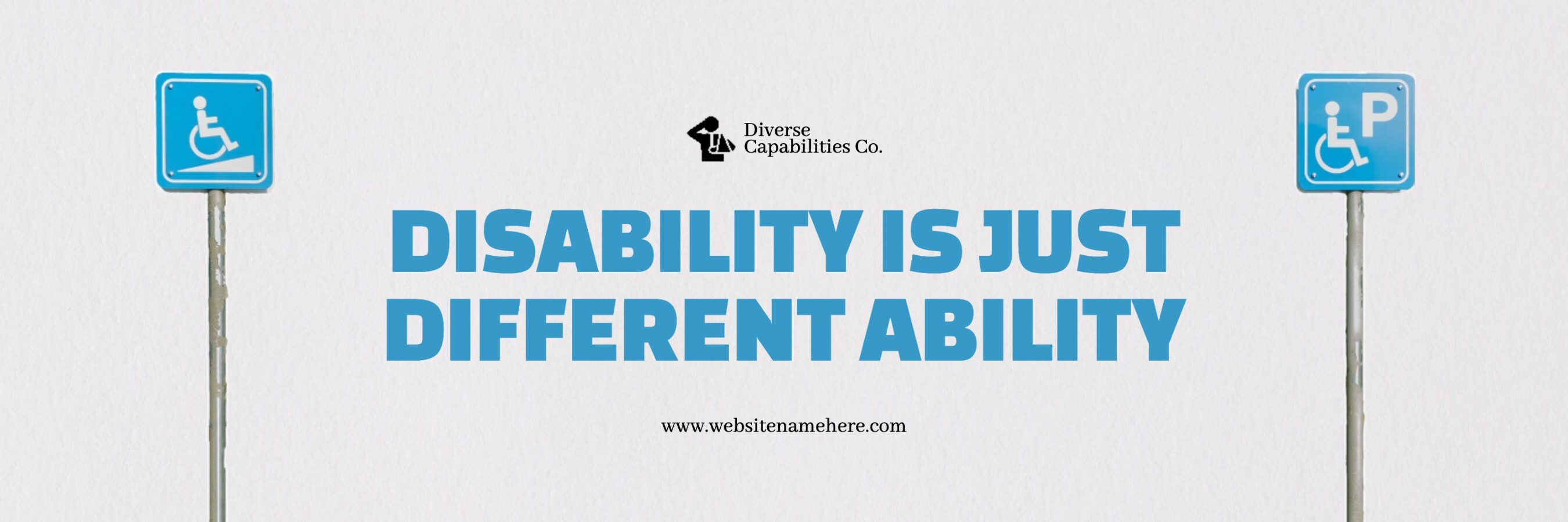 Disability Social Worker Organization Twitter Header Template
