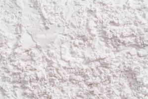 High-Resolution Close-Up of Cornstarch Powder Texture, Top View photo