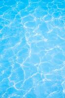 Tranquil Pool Water Surface with Ripples, Serene Background for Design photo