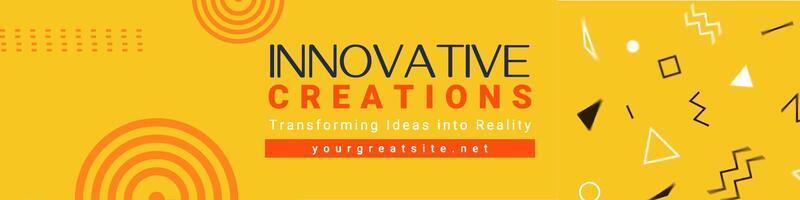 Creative Company Linkedin Banner template