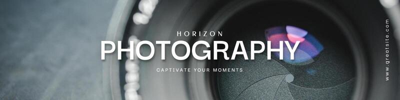 Minimslist Photography Linkedin Banner template