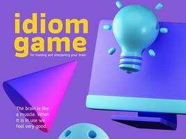 Idiom Filling Game Presentation Template