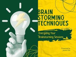 Brainstorming Techniques Presentation Template