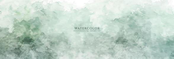 Abstract horizontal watercolor background. Neutral light colored empty space background illustration vector