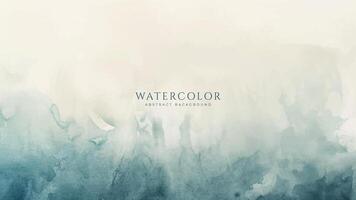 Abstract horizontal watercolor background. Neutral light colored empty space background illustration vector
