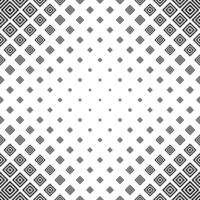 Abstract monochrome square pattern background vector
