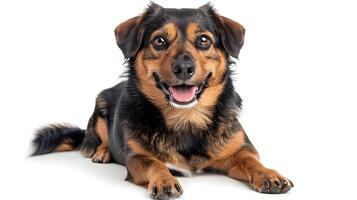 High Definition Photography A Striking Portrait of a Dogs Unwavering Loyalty photo