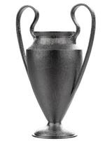 Trophy isolated on background. 3d rendering - illustration photo