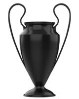 Trophy isolated on background. 3d rendering - illustration photo