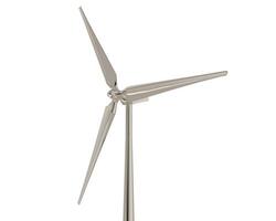 Windmill isolated on background. 3d rendering - illustration photo