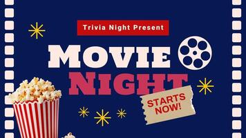 trivia game night presentation design template ideas